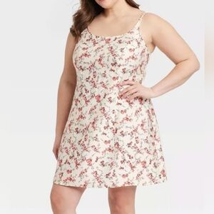 NWT A New Day Floral Mini Dress Size 16
